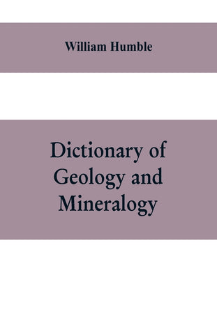 Dictionary of Geology and Mineralogy