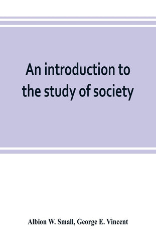 An introduction to the study of society